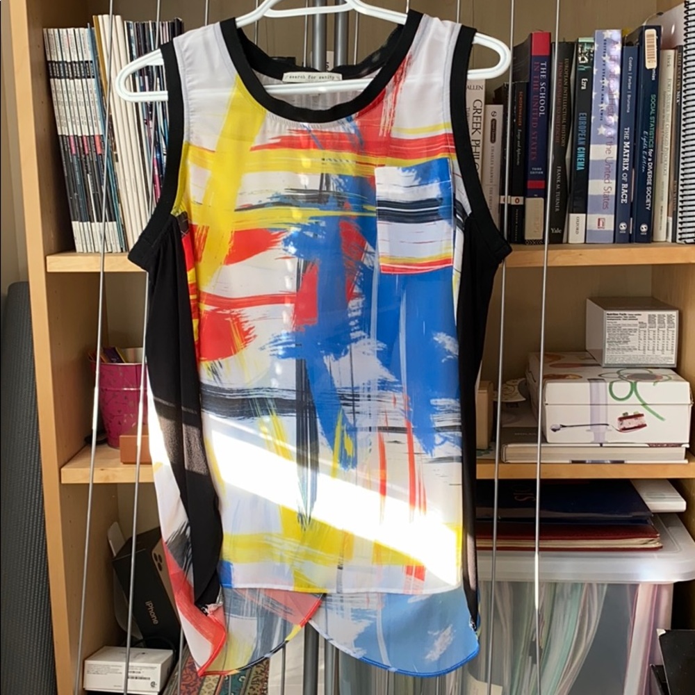 search for sanity - abstract tank